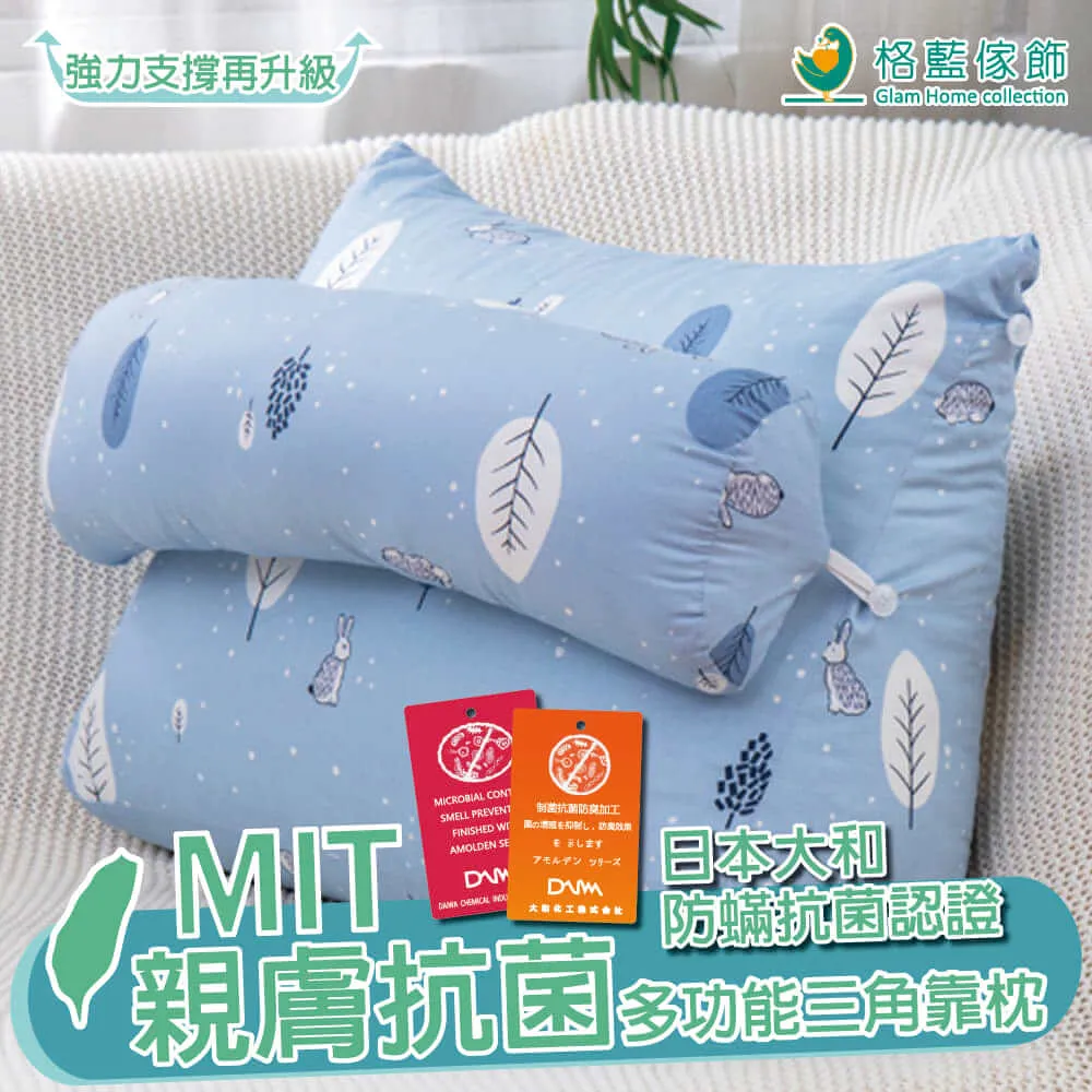 重磅高支撐功能 三角靠墊 抬腿枕 床頭枕 台灣製 抗菌精梳棉 歷史價格詳細信息