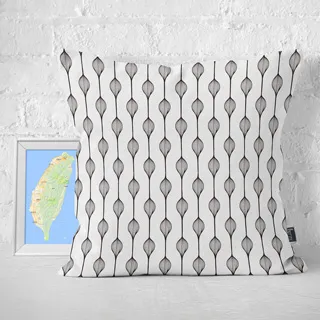 【IHERMI】手繪波浪線A 抱枕 現貨 台灣製 抱枕套 45cm 厚實帆布 耐水洗不退色 歷史價格詳細信息