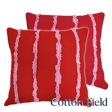 棉花田【卡洛琳】蕾絲抱枕-紅(二件組) 歷史價格詳細信息