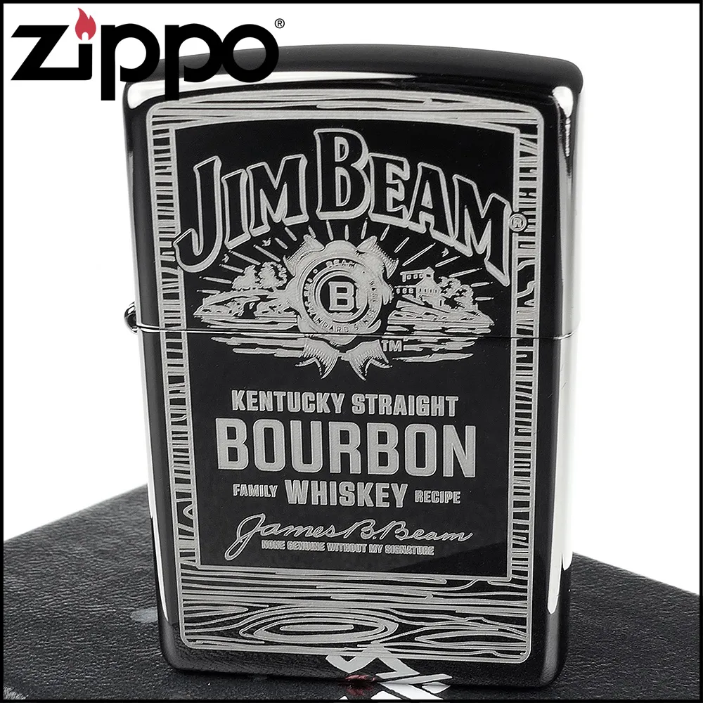 【Zippo】Jim Beam金賓威士忌系列-經典玫瑰防風打火機(美國防風打火機) 歷史價格詳細信息