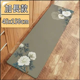 【半島良品】 加長款/防水防滑皮革地墊45*150-可愛喵家族 歷史價格詳細信息