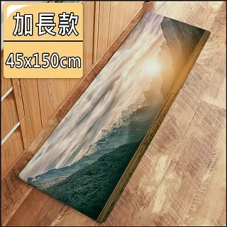【半島良品】 加長款/防水防滑皮革地墊45*150-可愛喵家族 歷史價格詳細信息
