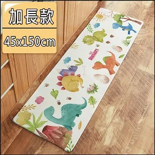 【半島良品】 加長款/防水防滑皮革地墊45*150-可愛喵家族 歷史價格詳細信息