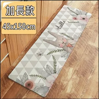【半島良品】 加長款/防水防滑皮革地墊45*150-可愛喵家族 歷史價格詳細信息