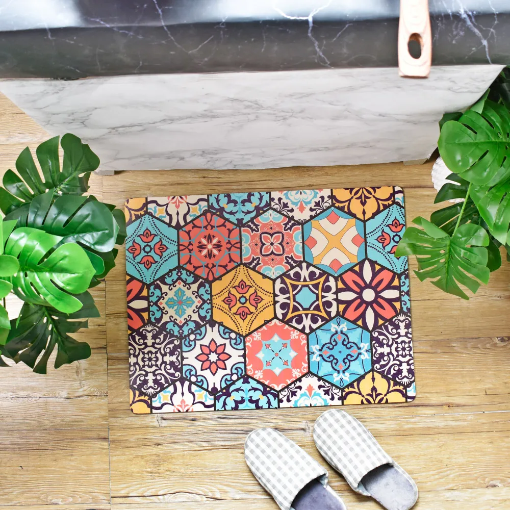 TROMSO廚房防油短皮革地墊-K537S希臘典雅(小) 歷史價格詳細信息