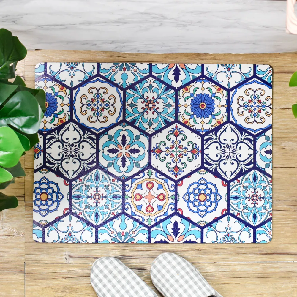 TROMSO廚房防油短皮革地墊-K537S希臘典雅(小) 歷史價格詳細信息