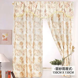 芸佳 采風花語柔紗系列窗簾 (單片-150X150) 歷史價格詳細信息
