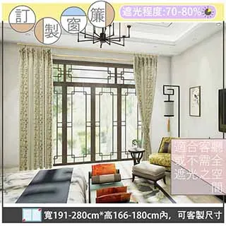 【宜欣居傢飾】普羅旺斯─雙面緹花遮光窗簾_紅-W191-280cm*H166-180cm以內*可指定尺寸(訂製/半腰窗簾) 歷史價格詳細信息