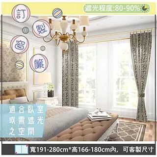 【宜欣居傢飾】普羅旺斯─雙面緹花遮光窗簾_紅-W191-280cm*H166-180cm以內*可指定尺寸(訂製/半腰窗簾) 歷史價格詳細信息