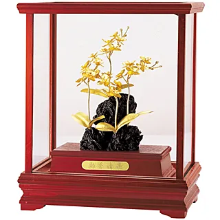 立體金箔畫 櫥窗系列 聚財雞 29x17x34公分 2357BOX-04 附保證書 歷史價格詳細信息