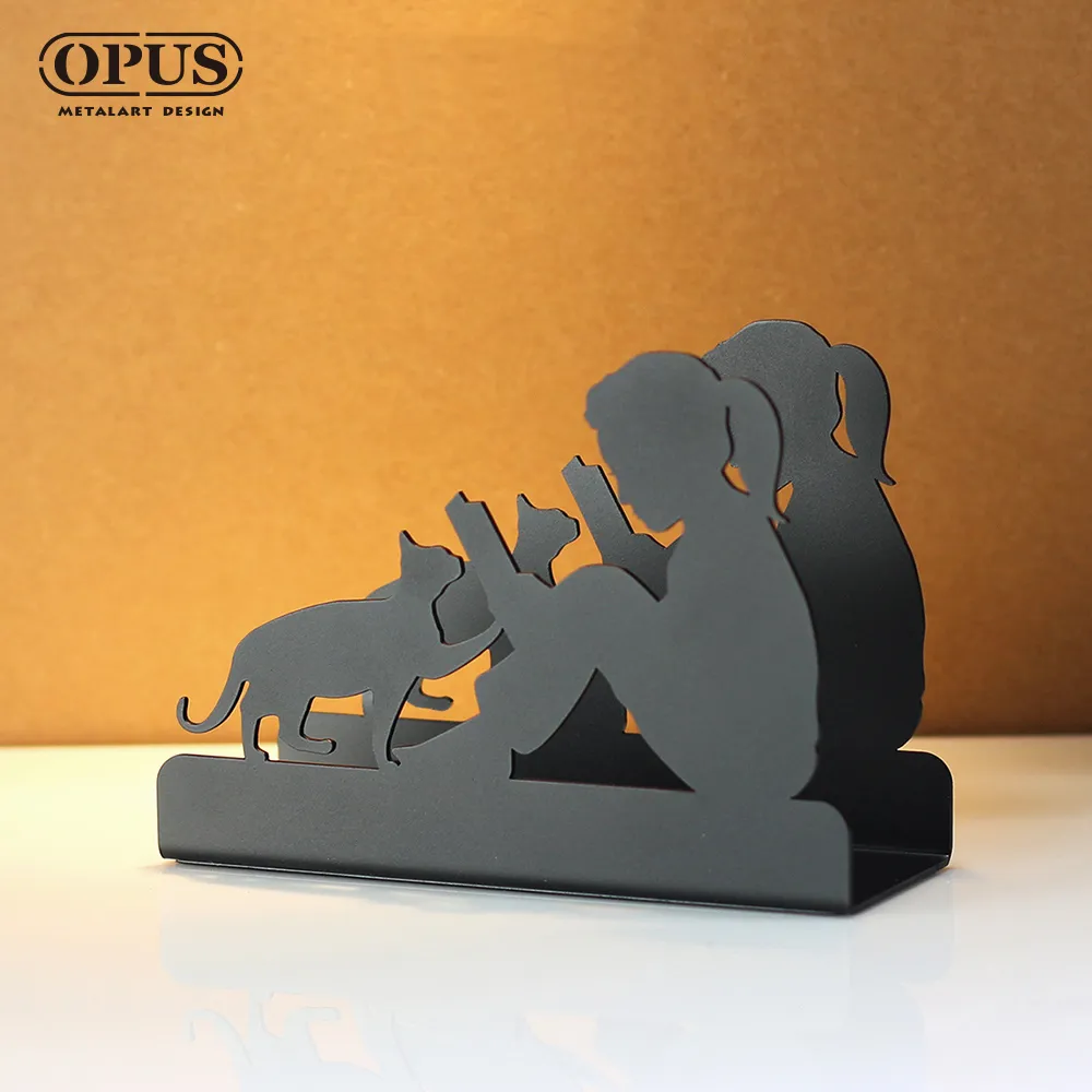 【OPUS東齊金工】歐式鐵藝閱讀女孩名片座(優雅白) 名片夾 名片架 商務名片盒 開幕禮品 CA-gr14W 歷史價格詳細信息