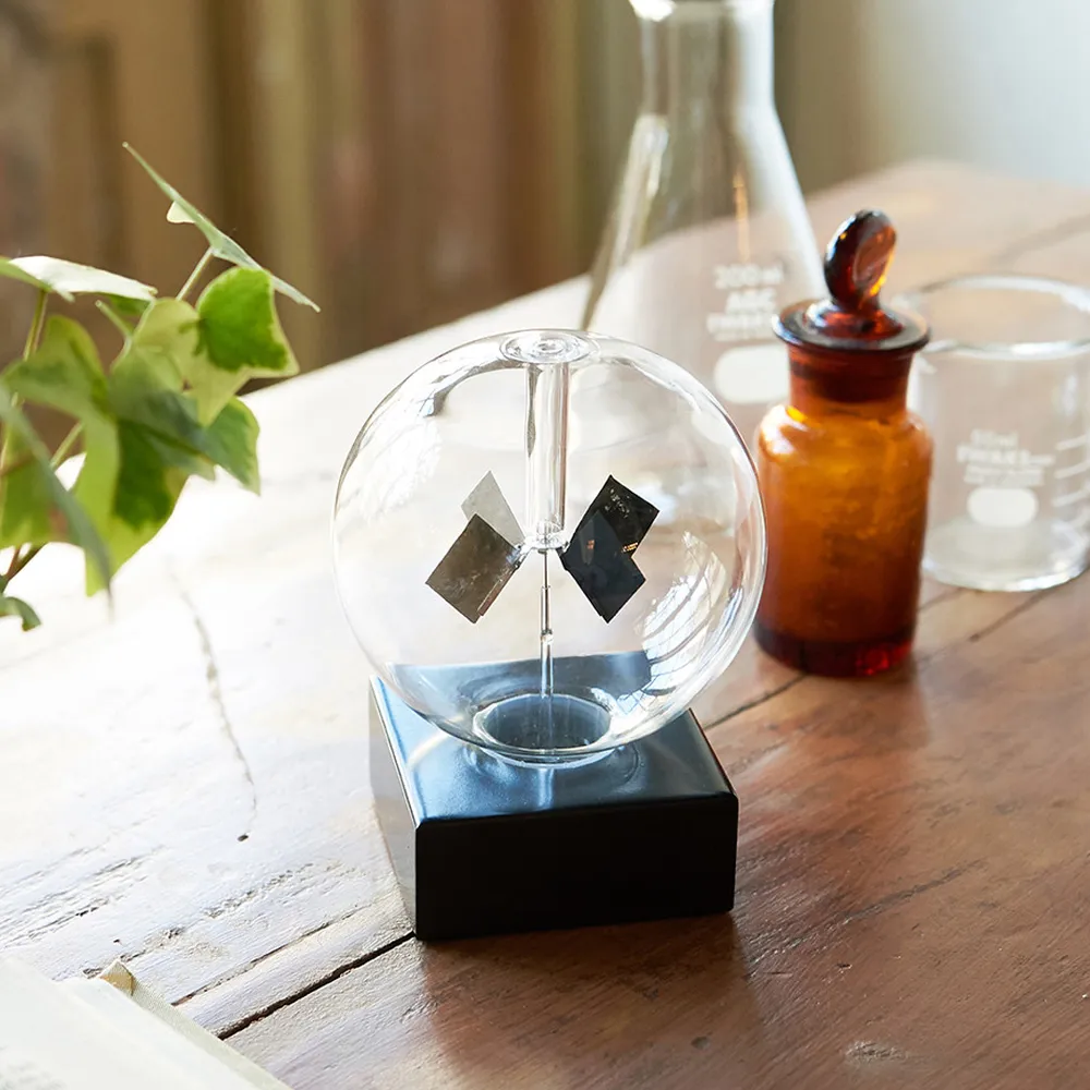 【光能輻射計】日本 FunScience 光能永動風車(太陽能輻射計、玻璃擺飾) 價格比較,價格查詢,歷史價格詳細信息