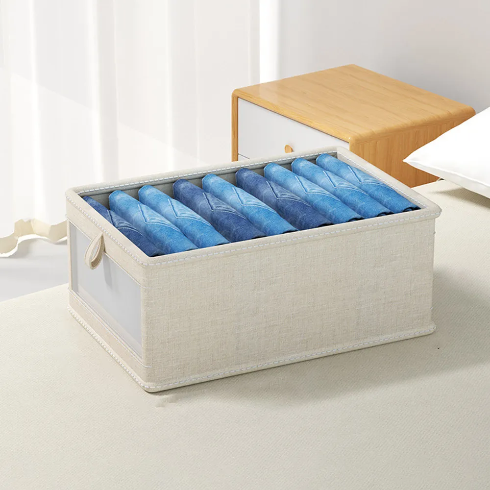 收納箱收納家用衣服可折疊衣柜分隔盒分格筐袋放衣物褲子收納神器-琳瑯百貨 歷史價格詳細信息