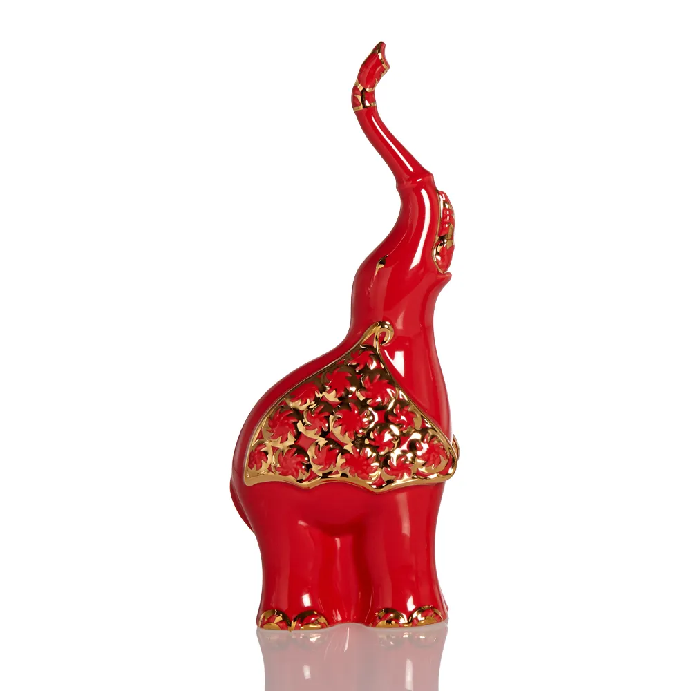 乾唐軒 大象擺飾2號 小 鎏金紅 歷史價格詳細信息