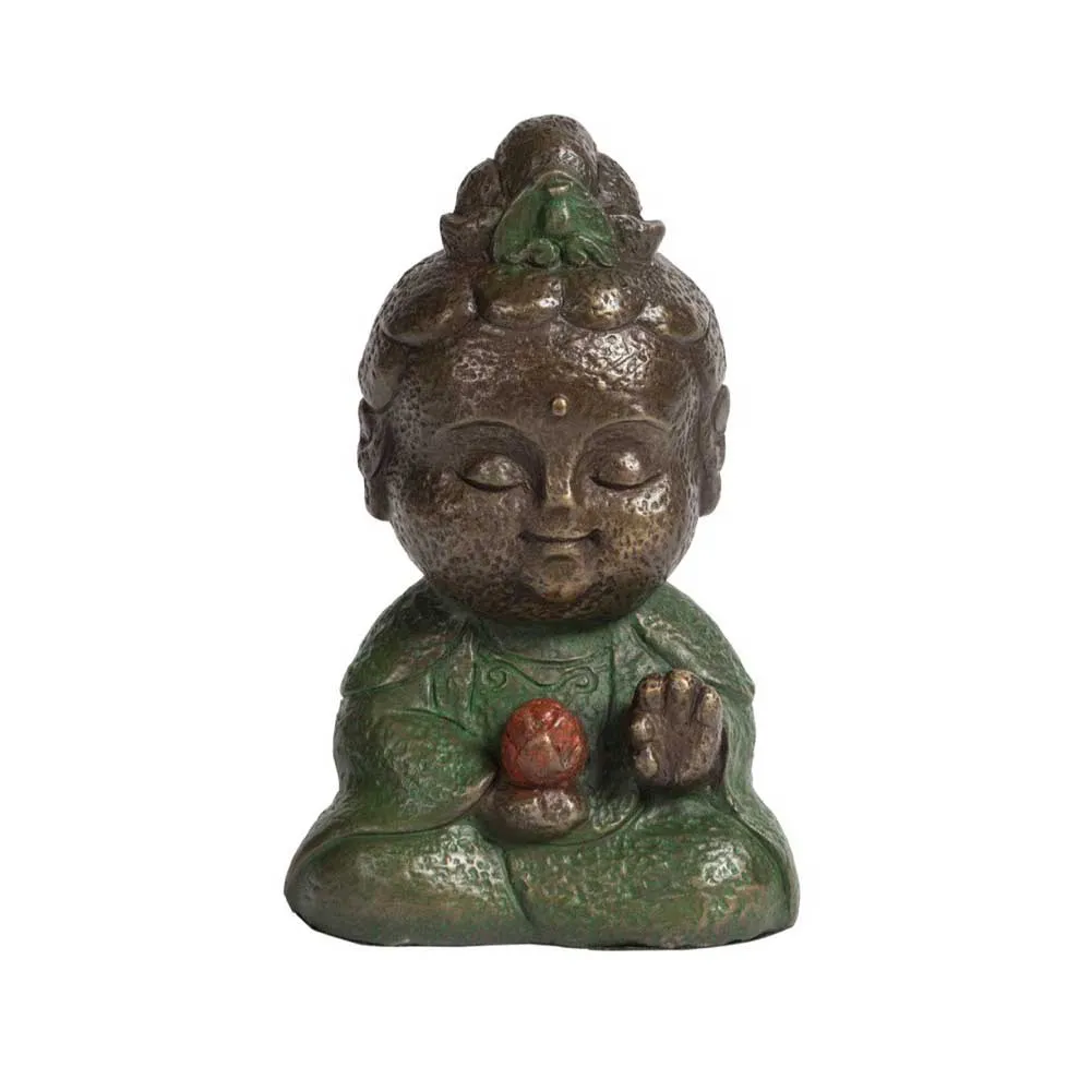 銅佛像，手勢是說法印，第照片是手機相機美圖人像，色差 舊藏 回流 古玩 -781 歷史價格詳細信息