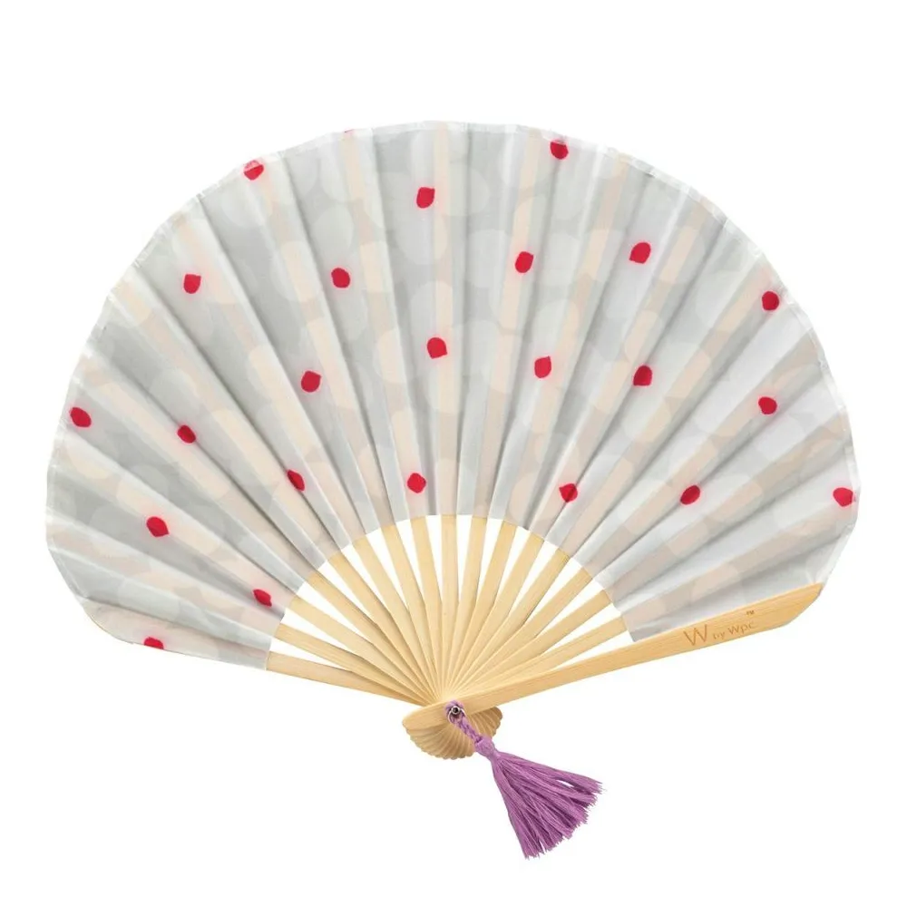 日本Wpc. W084-9085 牡丹花禮 涼夏絹扇 附收納套 歷史價格詳細信息