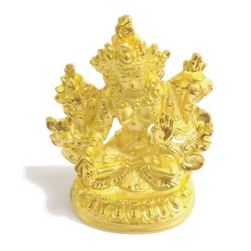 白度母小佛像居家裝飾擺件鍍金白度母佛觀音菩薩供奉家用擺件 歷史價格詳細信息