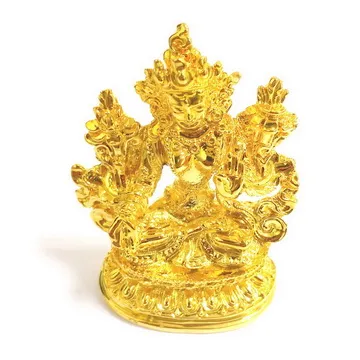 白度母小佛像居家裝飾擺件鍍金白度母佛觀音菩薩供奉家用擺件 歷史價格詳細信息