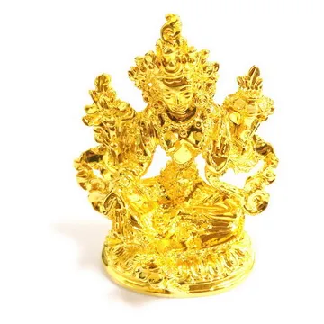 綠度母金屬佛卡 密宗銅卡 開光平安護身符卡片佛教金卡滿58元 唐卡 佛畫 歷史價格詳細信息