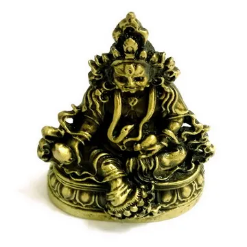 綠財神畫像 佛像畫 雙面塑封 相紙塑封 密宗唐卡相框水晶擺臺 唐卡 佛畫 歷史價格詳細信息