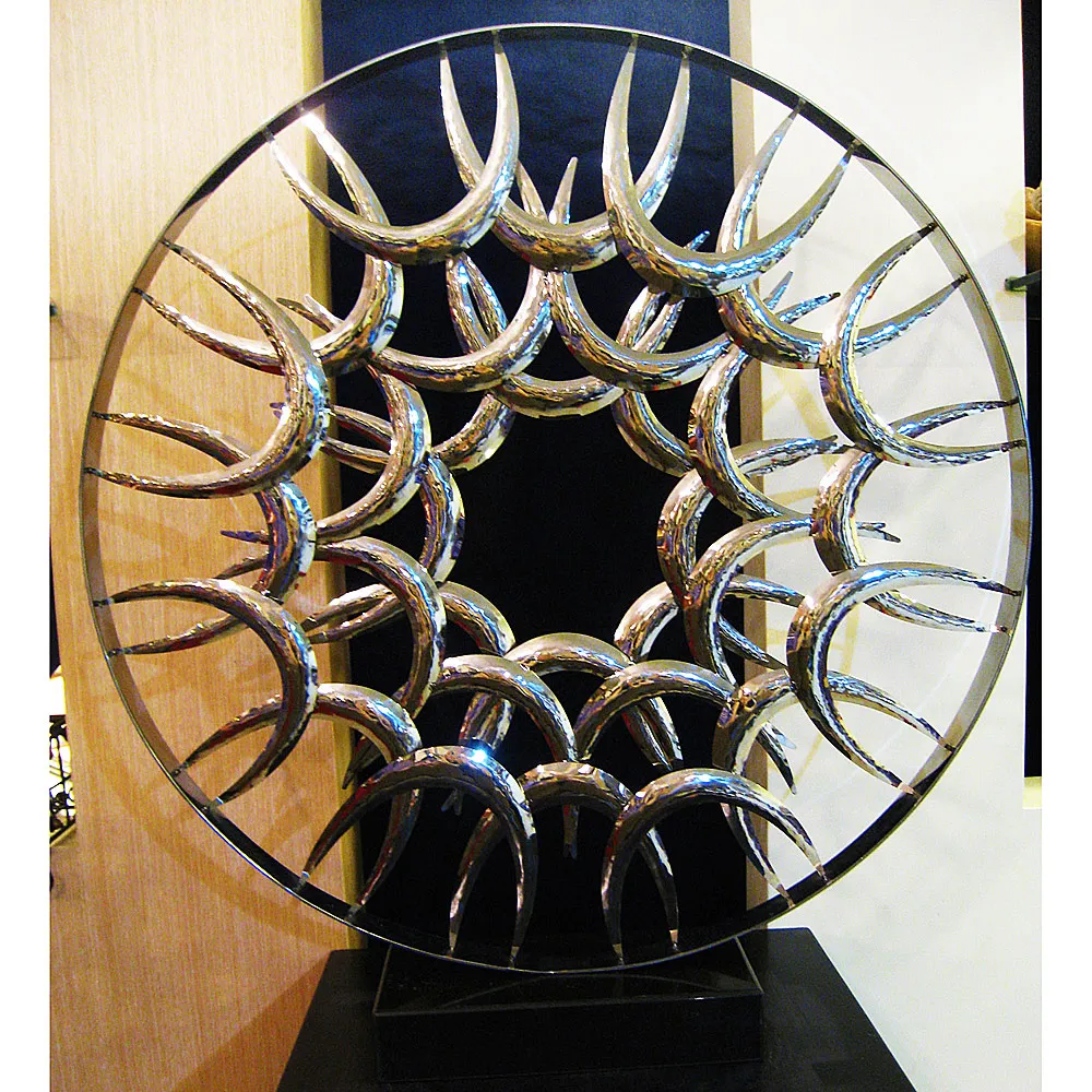 不鏽鋼雕塑 抽象展望未來公園綠地創意景觀雕塑 歷史價格詳細信息