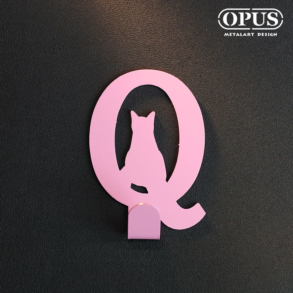 【OPUS東齊金工】當貓咪遇上字母N(白) 壁飾掛勾 傢飾掛架生活收納衣架造型掛鉤無痕 HO-ca10-N(W) 歷史價格詳細信息