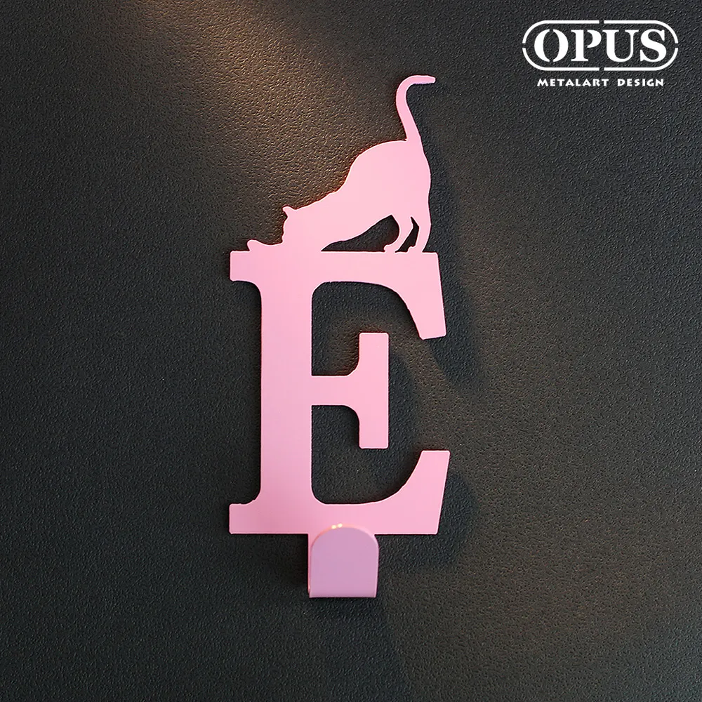 【OPUS東齊金工】當貓咪遇上字母N(白) 壁飾掛勾 傢飾掛架生活收納衣架造型掛鉤無痕 HO-ca10-N(W) 歷史價格詳細信息