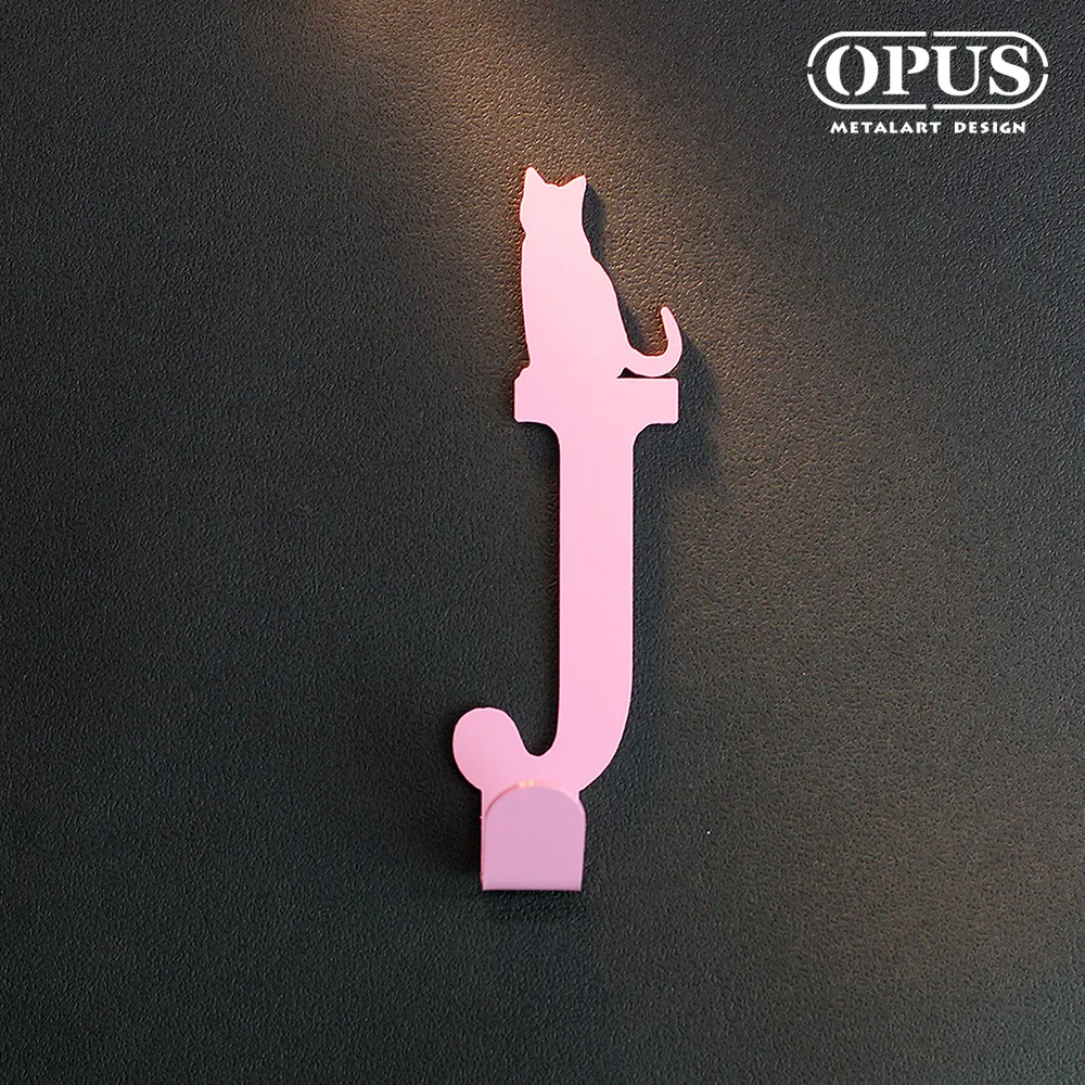 【OPUS東齊金工】當貓咪遇上字母N(白) 壁飾掛勾 傢飾掛架生活收納衣架造型掛鉤無痕 HO-ca10-N(W) 歷史價格詳細信息