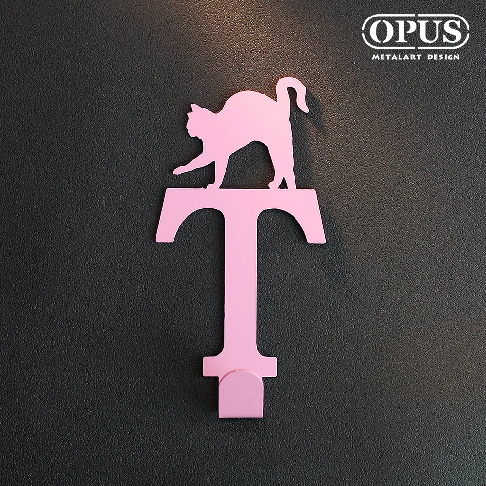 【OPUS東齊金工】當貓咪遇上字母N(白) 壁飾掛勾 傢飾掛架生活收納衣架造型掛鉤無痕 HO-ca10-N(W) 歷史價格詳細信息