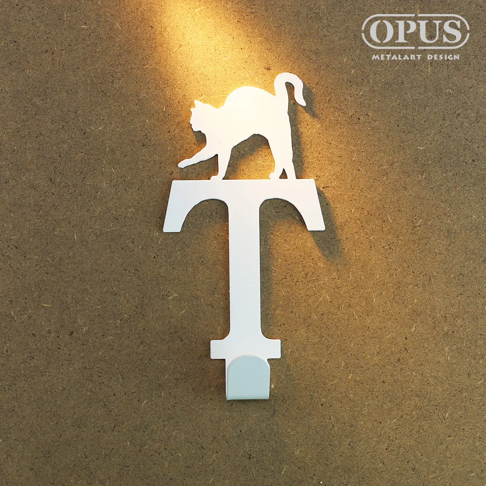 【OPUS東齊金工】當貓咪遇上數字8 壁飾掛勾 傢飾掛架生活收納衣架號碼掛鉤無痕 HO-nb12-8(B) 歷史價格詳細信息