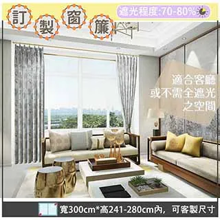 【宜欣居傢飾】威尼斯水岸-印花遮光窗簾_咖-W190cm*H165cm以內*可指定尺寸(訂製/摺景/半腰窗簾) 歷史價格詳細信息
