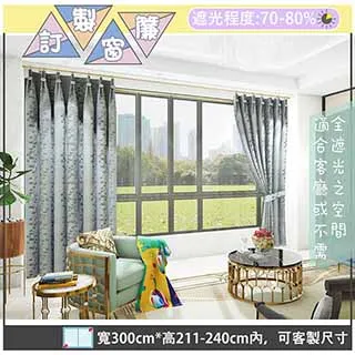 【宜欣居傢飾】威尼斯水岸-印花遮光窗簾_咖-W190cm*H165cm以內*可指定尺寸(訂製/摺景/半腰窗簾) 歷史價格詳細信息