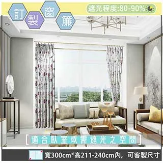 【宜欣居傢飾】威尼斯水岸-印花遮光窗簾_咖-W190cm*H165cm以內*可指定尺寸(訂製/摺景/半腰窗簾) 歷史價格詳細信息