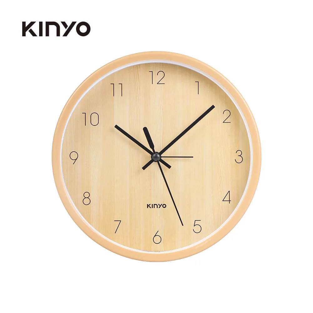 KINYO簡約12吋布紋掛鐘CL-182 歷史價格詳細信息
