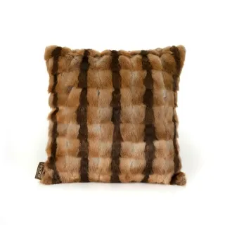 皮草時尚-哥本哈根雙面牛皮馬賽克抱枕 歷史價格詳細信息