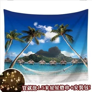 半島良品 贈星星燈-佈置裝飾掛布掛毯牆面布背景布-粉色仙人掌 歷史價格詳細信息