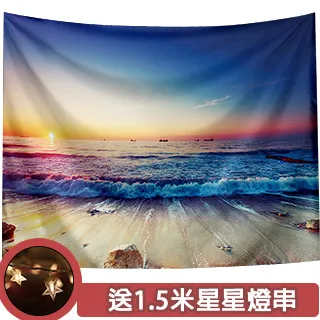 半島良品 贈星星燈-佈置裝飾掛布掛毯牆面布背景布-粉色仙人掌 歷史價格詳細信息