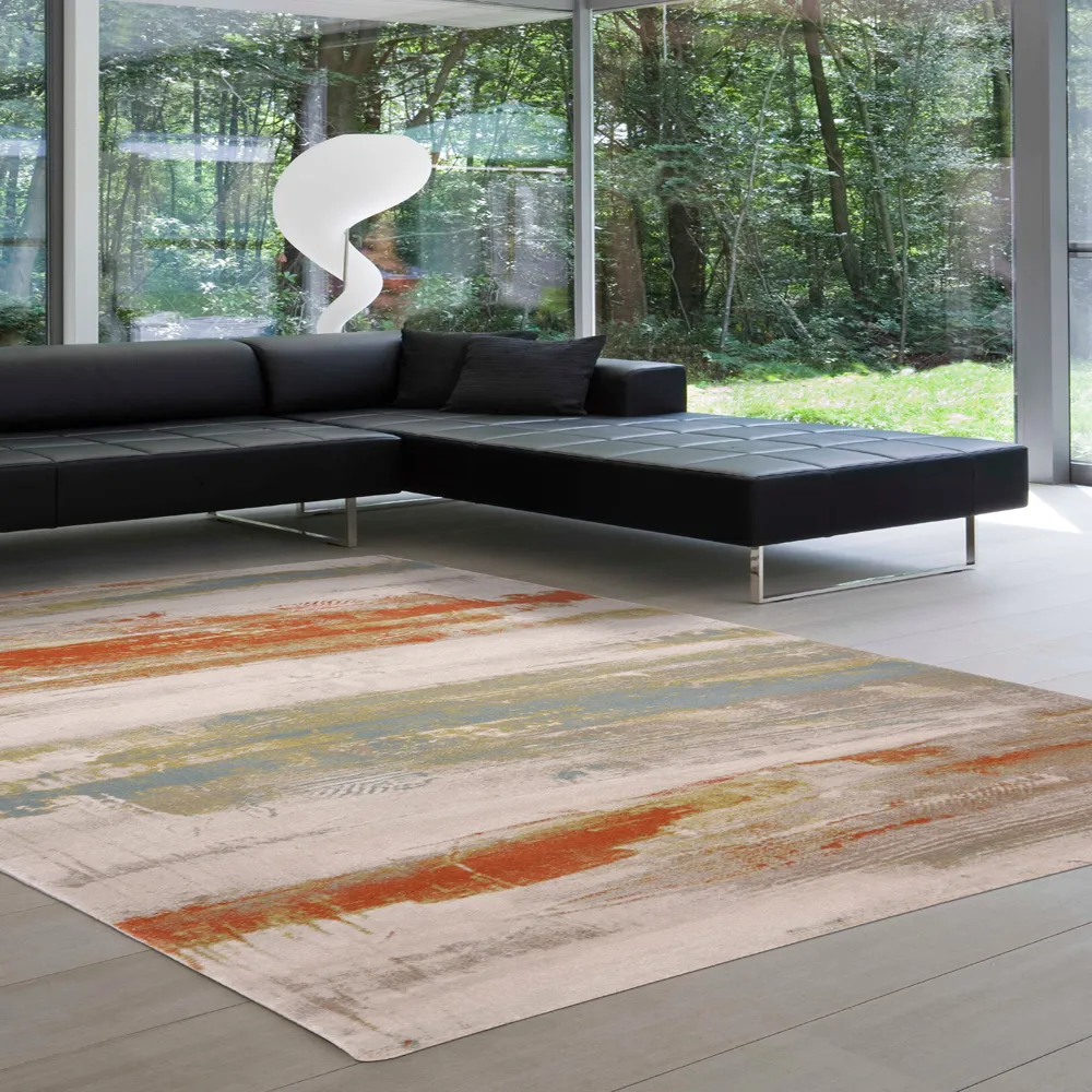 【范登伯格】歐斯特 都會時尚進口床邊毯 玄關墊 地墊-飛揚 (80x150cm) 歷史價格詳細信息