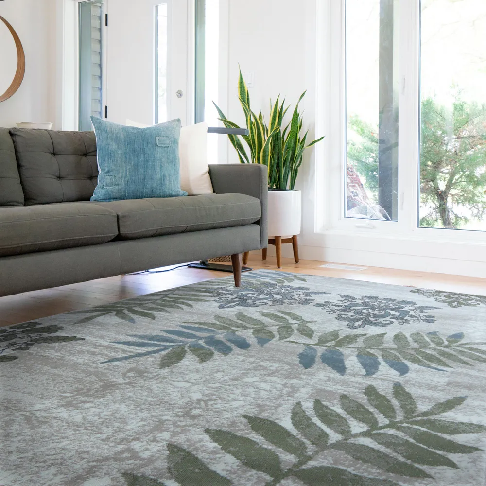 【范登伯格】賽維娜時尚地毯-綠葉(160x235cm) 歷史價格詳細信息