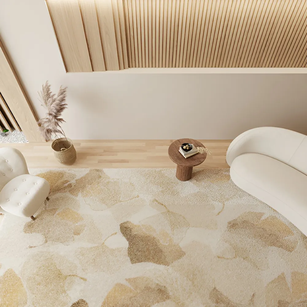 【Urtale】歐風漸層手織質感地毯(200x200cm) 歷史價格詳細信息