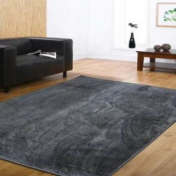 范登伯格-亞斯☆極緻柔軟亮澤進口地毯-99黑灰-140x200cm 歷史價格詳細信息