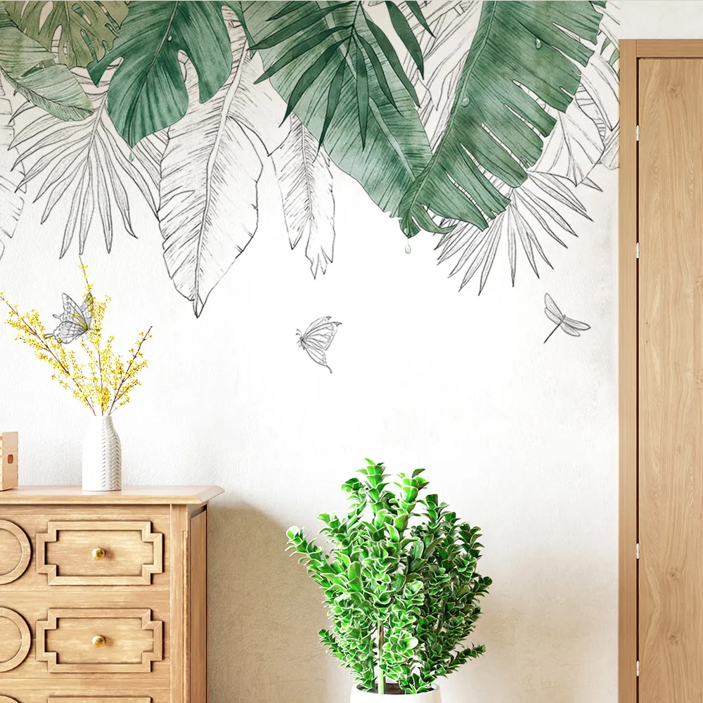 【半島良品】 DIY無痕創意牆貼/壁貼-綠樹小貓 歷史價格詳細信息