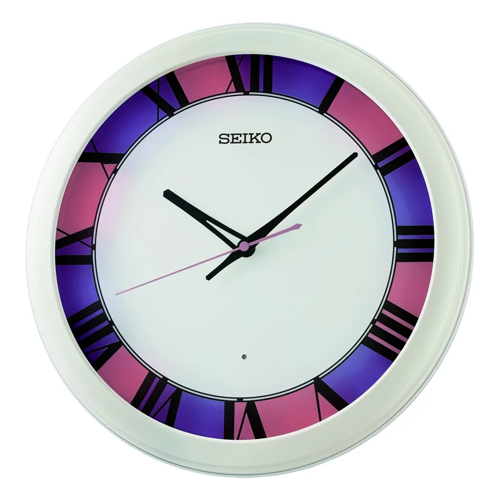 SEIKO 精工 彩虹糖立體數字 靜音掛鐘 QXA447H 歷史價格詳細信息