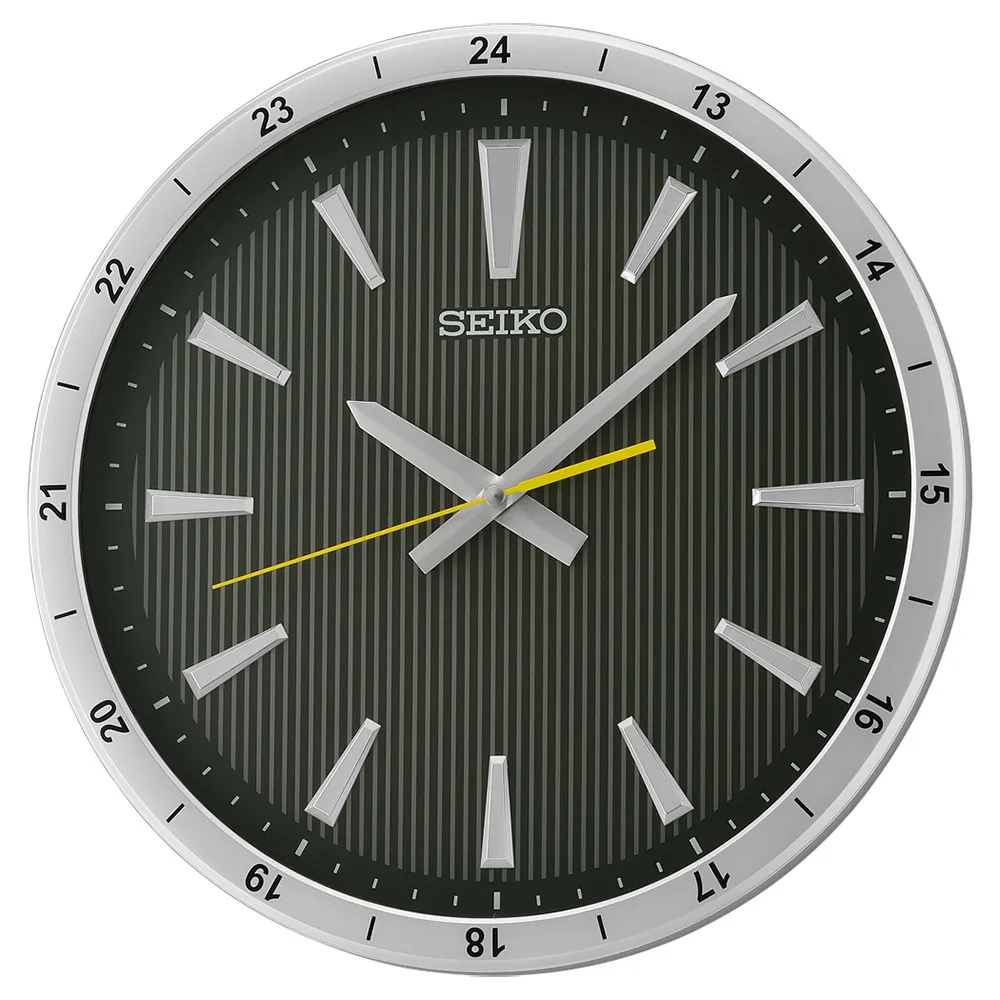 SEIKO 精工 靜音滑動秒針時鐘 仿木紋夜光功能掛鐘(QXA824B) 歷史價格詳細信息