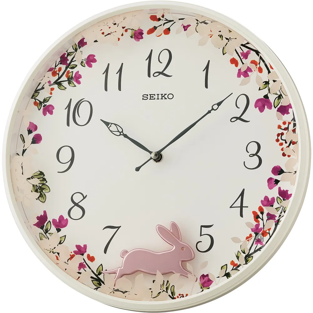 【SEIKO 精工】33cm靜音雙顯木質掛鐘(QXL008B) 歷史價格詳細信息