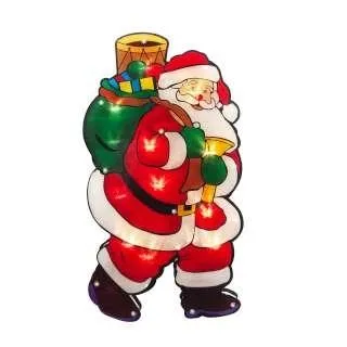 【摩達客】聖誕彩繪PVC造型吊飾 -電池盒吸盤燈-聖誕老公公款 歷史價格詳細信息