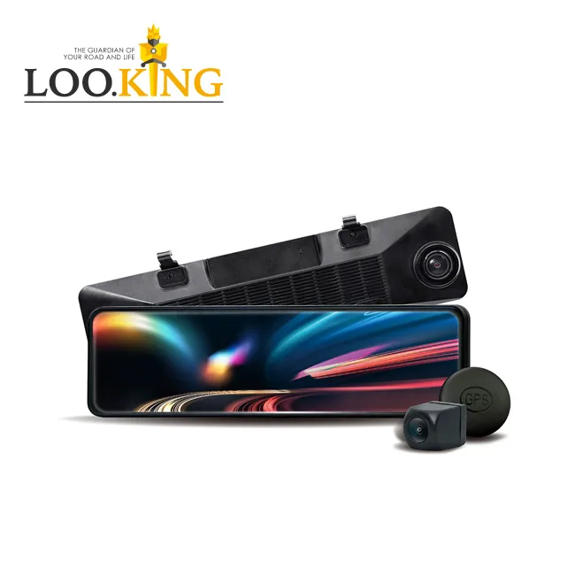 【LOOKING錄得清】LD-9S 12吋觸控式 後視鏡汽車行車記錄器  SONY星光夜視鏡頭 官方直營 歷史價格詳細信息