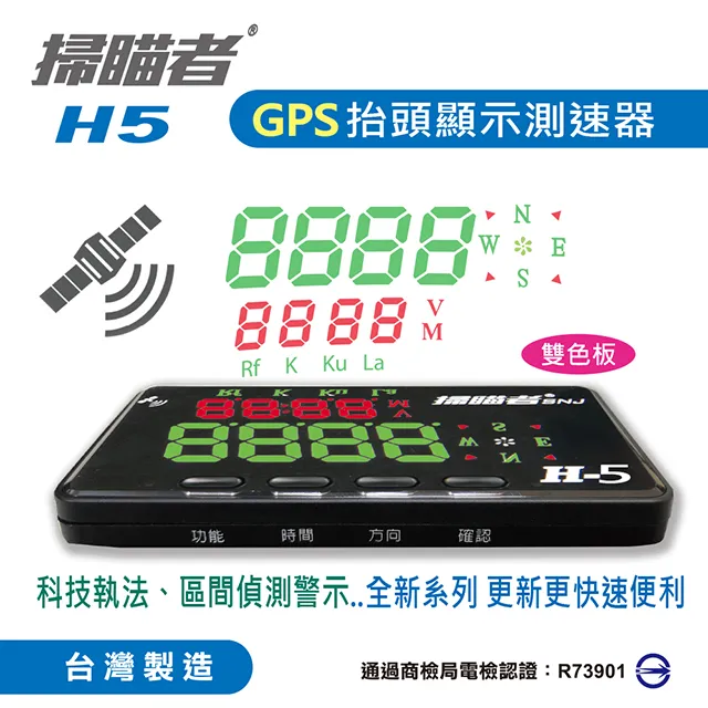 掃瞄者 H3 GPS測速器+ 抬頭顯示器 語音警示 歷史價格詳細信息