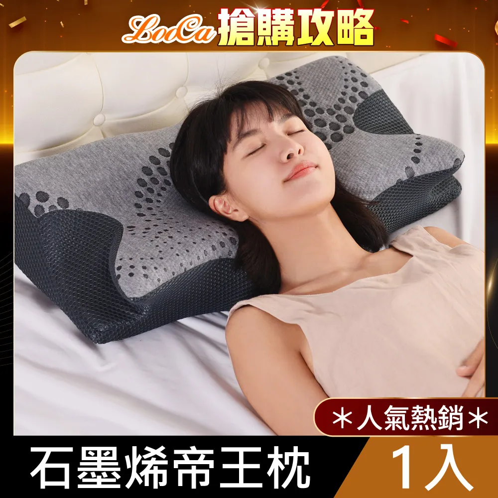 LooCa石墨烯超透氣8D健康枕2入 歷史價格詳細信息