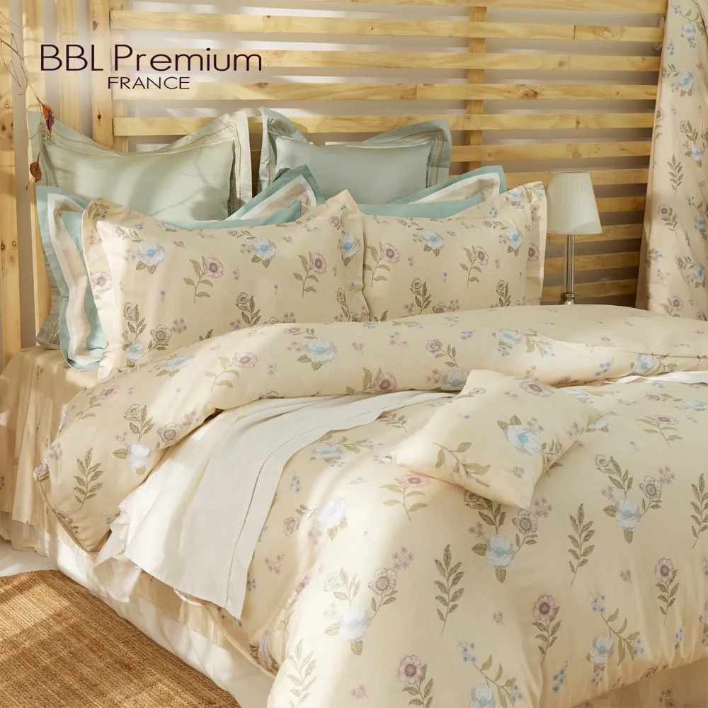 【BBL Premium】100%長纖細棉印花午安枕(愛戀木槿花-藍) 歷史價格詳細信息